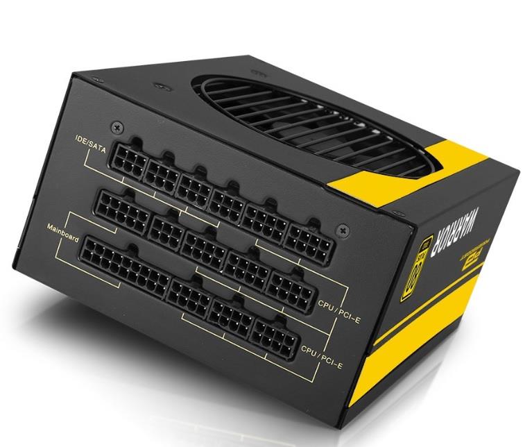 POWER BOOST BST-ATX1000GF1 WARRIOR 1000W 80+ Gold Siyah 12cm Fanlı Power Supply Full Modüler